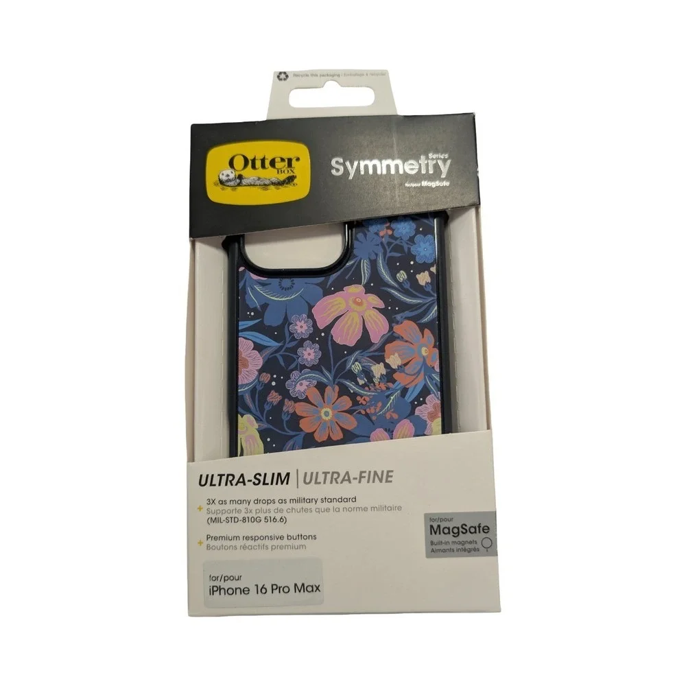 F2-N OtterBox Apple iPhone 16 Pro Max Symmetry Series Case w MagSafe Fairy Fauna